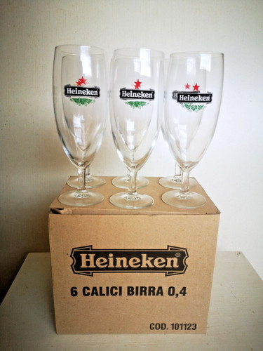 Kit calice heineken - 6,