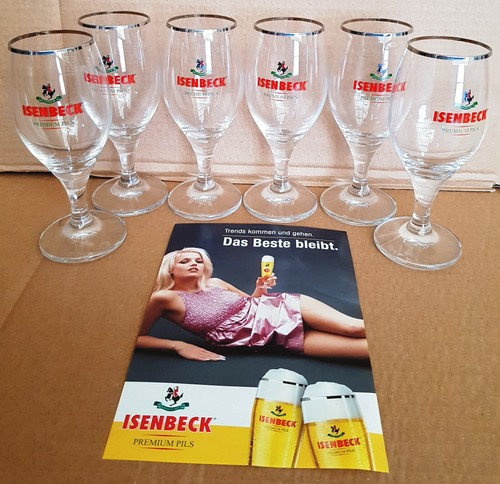 Set bicchieri birra isenbeck - 6,