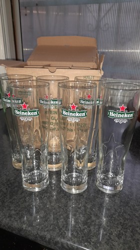 Set bicchieri birra heineken - 6,